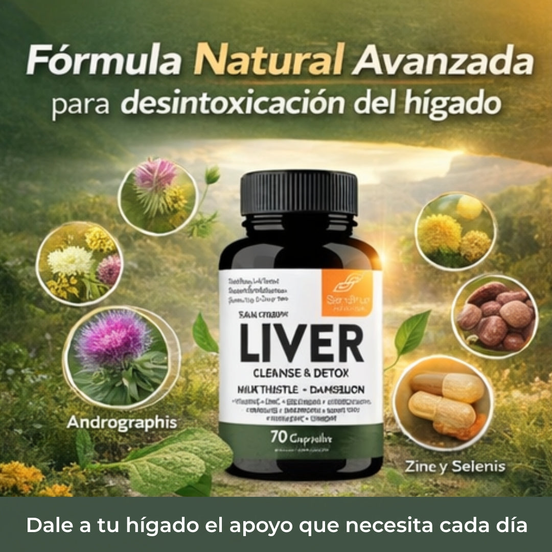 Liver Apoyo Para La Desintoxicación – Energía y Bienestar Hepático Diario
