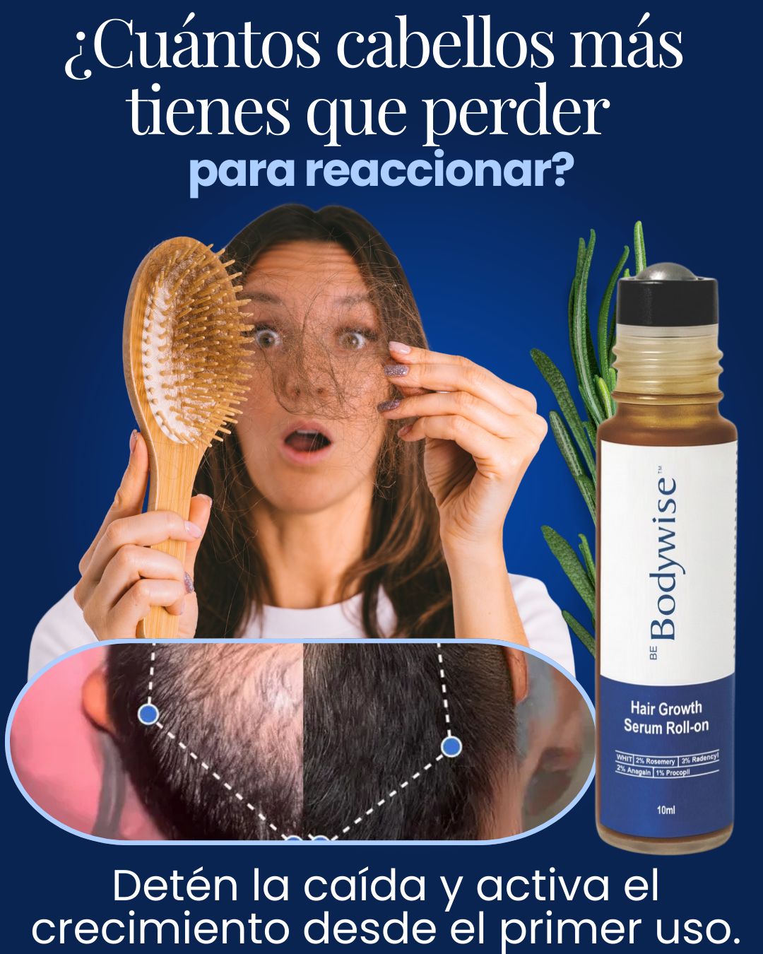 Bodywise: ¡CRECIMIENTO CAPILAR DESDE EL PRIMER USO!