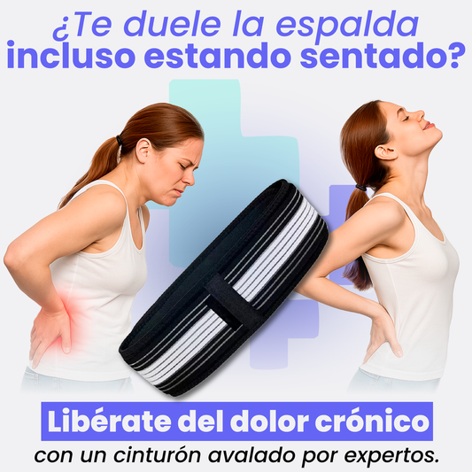 Cinturón Lumbar: Corrige tu postura y alivia tu espalda