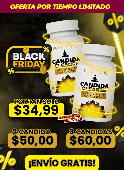 Candida Cleanse •Limpieza Interna Antifúngica• ¡TE DESINTOXICA!