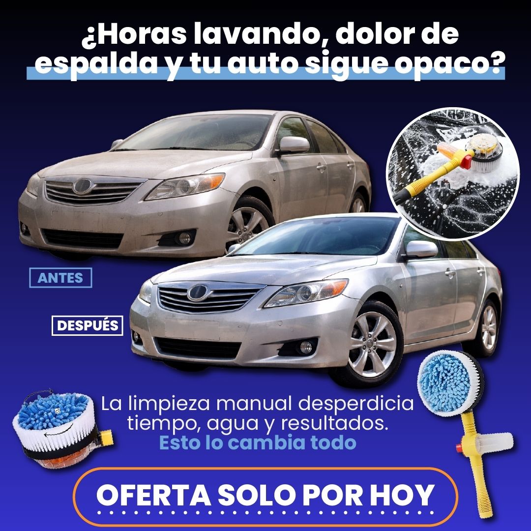 Cepillo Giratorio para lavador de Automóviles •HidroSpin Pro•