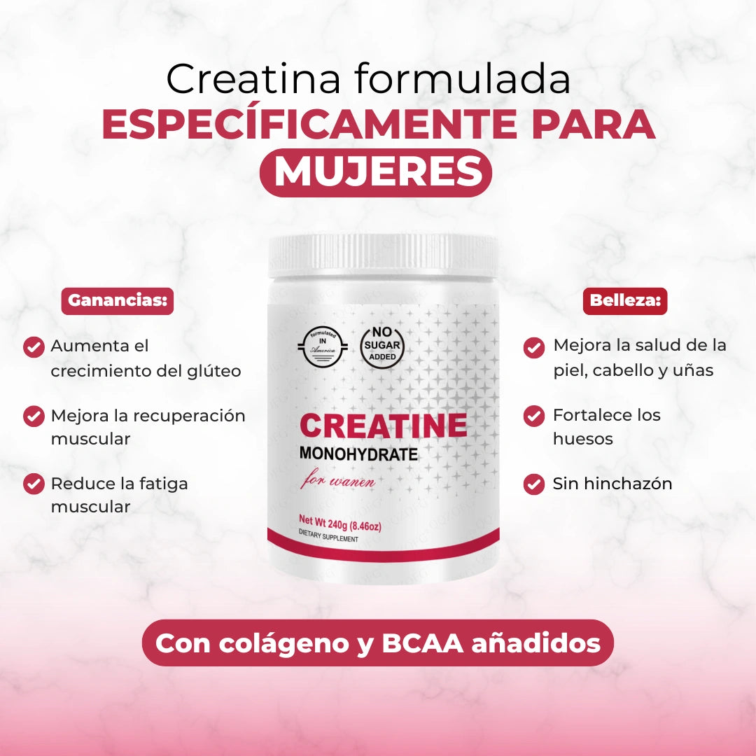 CREATINA MONOHIDRATADA •GLUTEOS MAS GRANDES EN 30 DÍAS 🍑 OFERTA ESTE MES ✅•