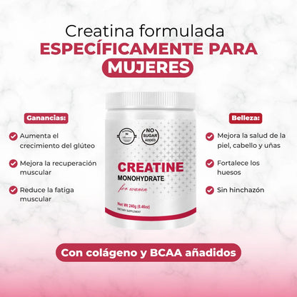 CREATINA MONOHIDRATADA •GLUTEOS MAS GRANDES EN 30 DÍAS 🍑 OFERTA ESTE MES ✅•
