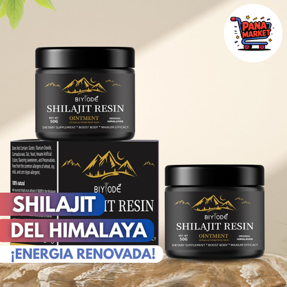 SHILAJIT DEL HIMALAYA: •VIVE CON ENERGIA PLENA Y POTENTE• ¡EL ORIGINAL!