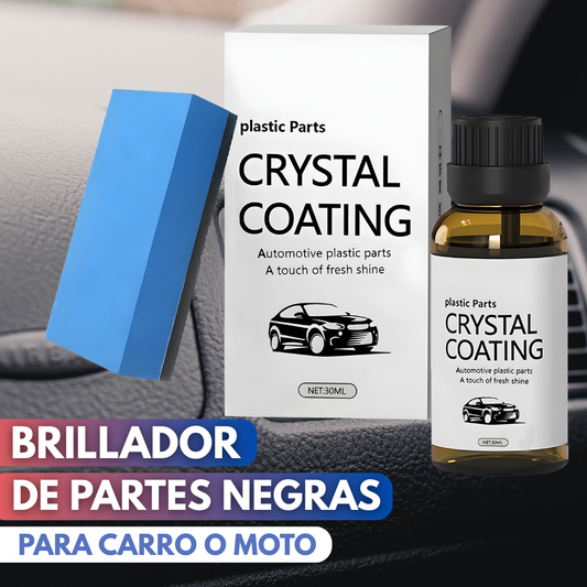 ¡Lleva 2x $39.99! Brillador de Partes Negras para Carro o Moto •EL ORIGINAL•