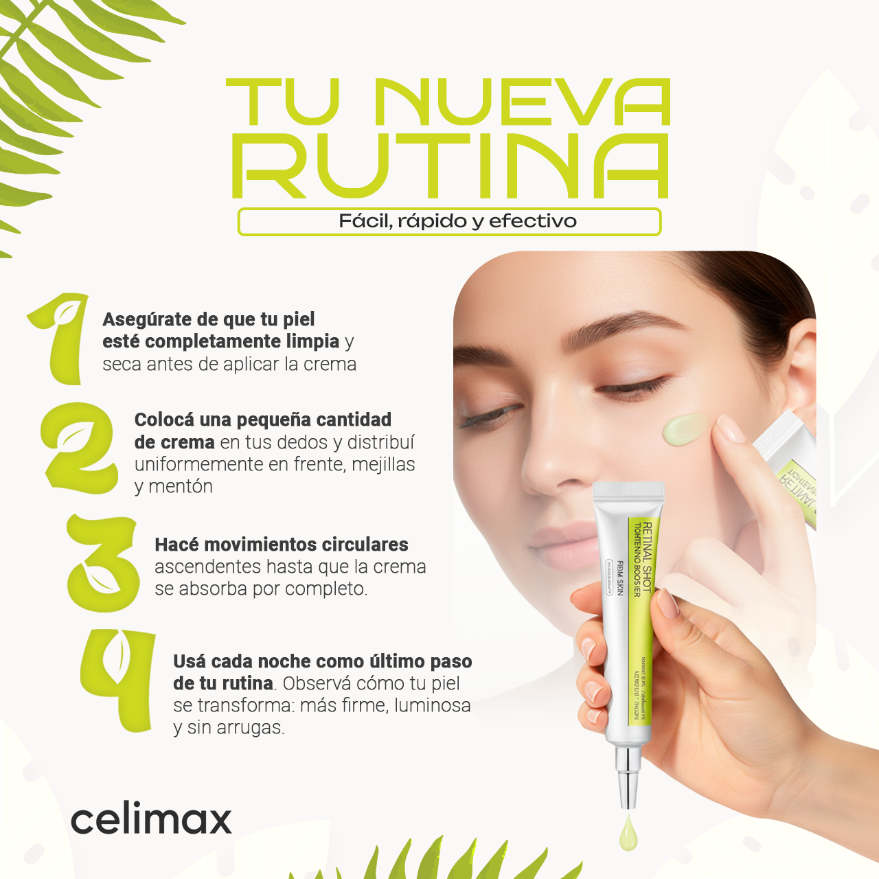 CELIMAX® - Adiós a ojeras y flacidez en días