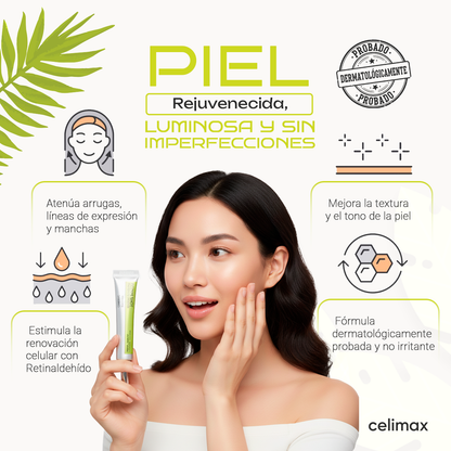 CELIMAX® - Adiós a ojeras y flacidez en días