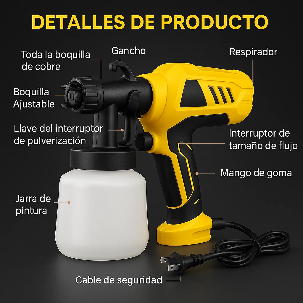 CROMUX PRO •Pistola Pulverizadora Profesional•