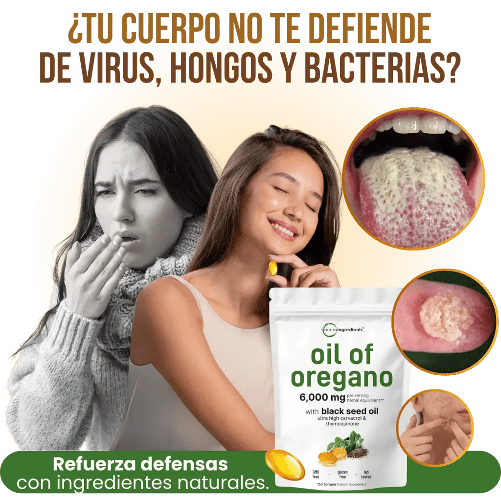 Aceite de Orégano: Elimina Hongos, Virus e Infecciones