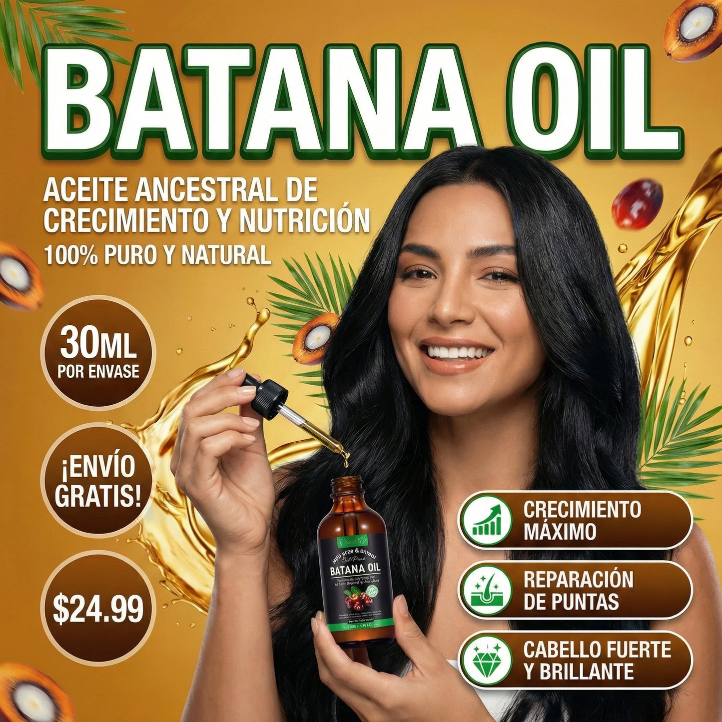 Aceite de Batana: Evita la Caída y Obtén un Crecimiento de Cabello abundante